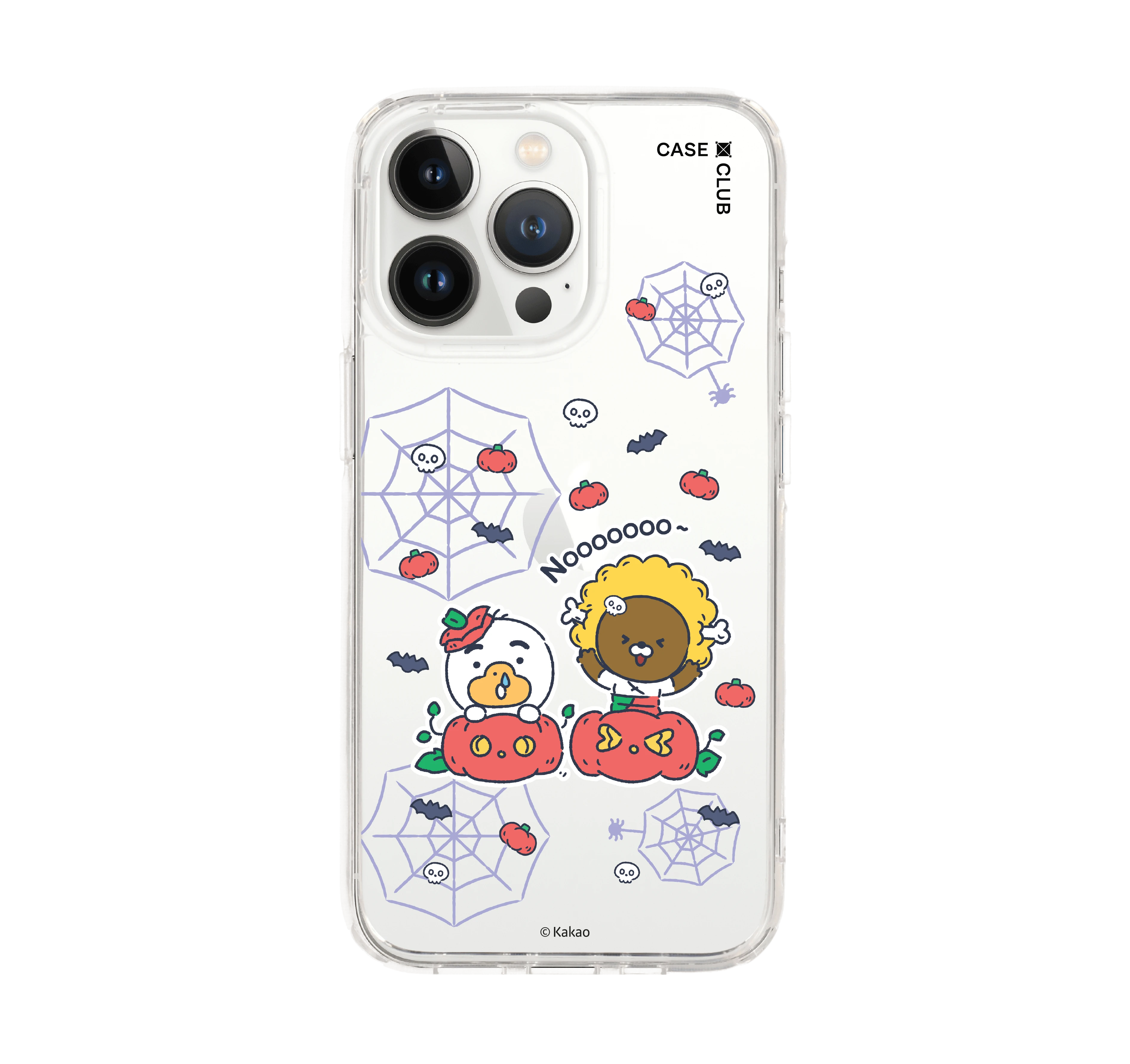 iphone 13 pro clear case kakao spider web